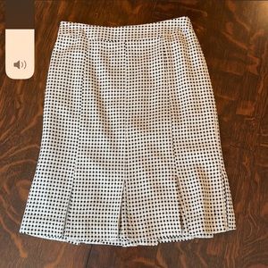 Ann Taylor LOFT Size 4 wool blend midi skirt, work, office, lined